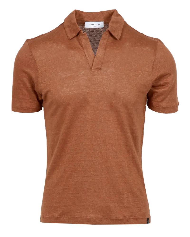 Gran Sasso T -Shirts und Polos braun Brown