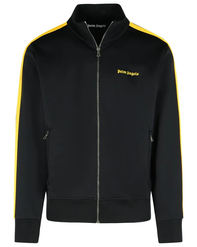 Palm Angels Track' Black Polyester Sweatshirt Black