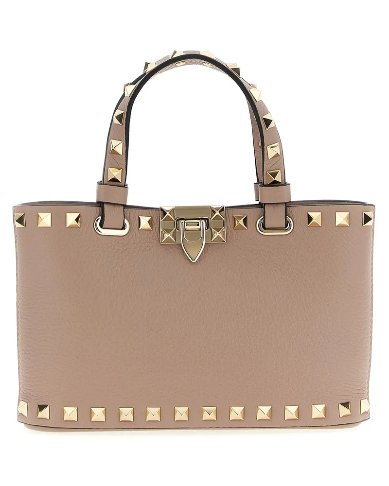 Valentino Garavani Valentino Garavani 'Rockstud' Mini -Einkaufstasche Pink