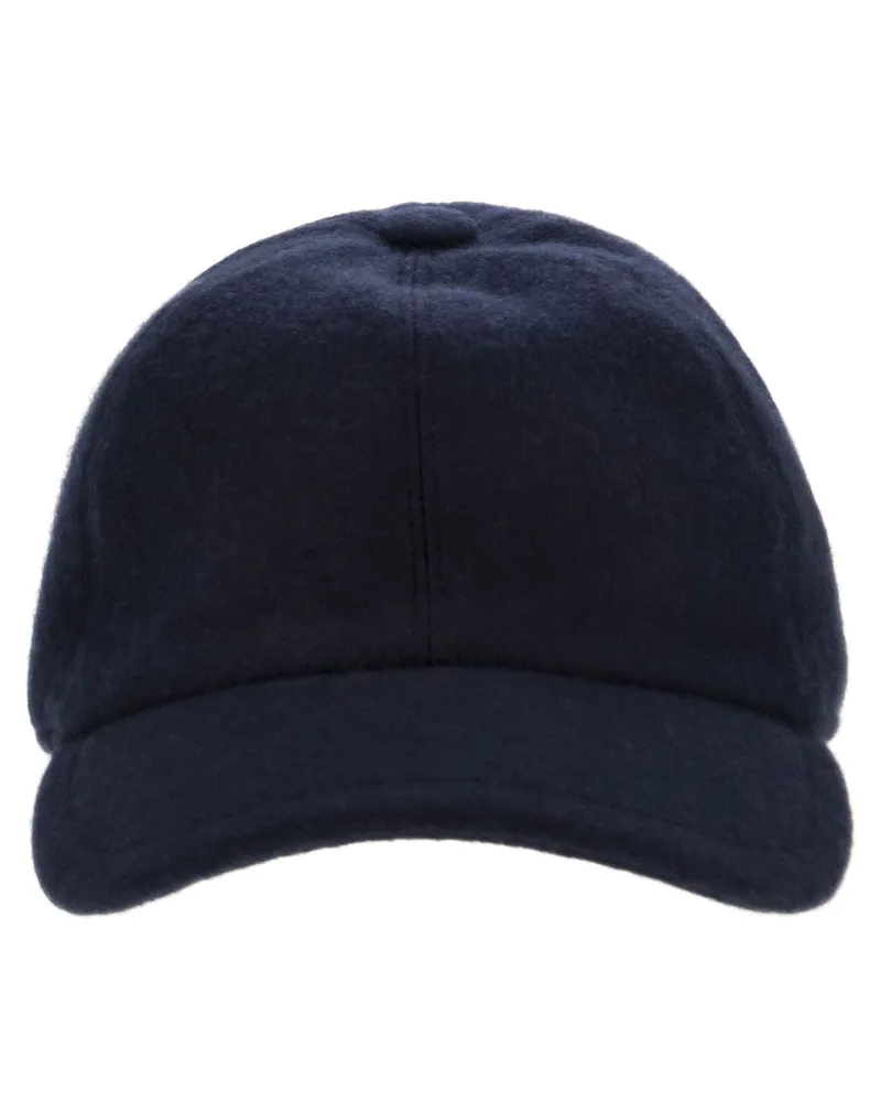 Fedeli Land Cashmere fühlte Hut Blue