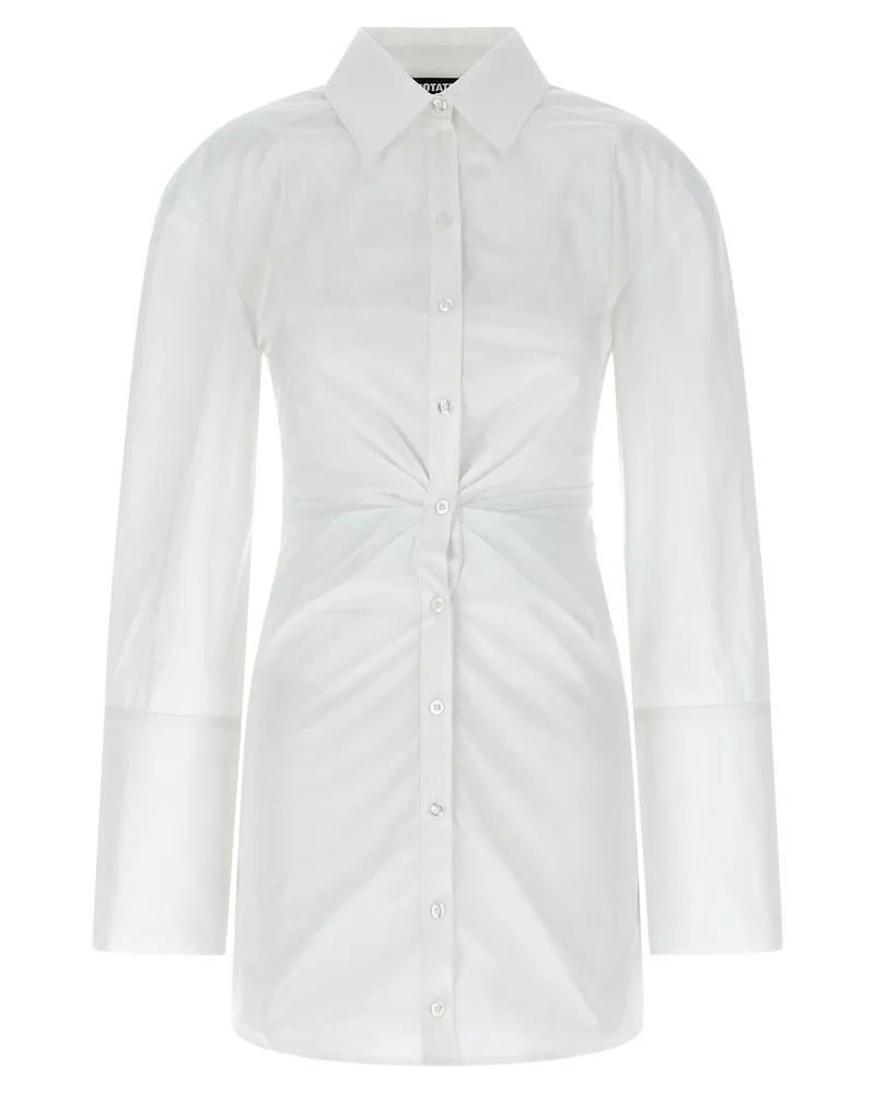 ROTATE Birger Christensen Hemdkleid White