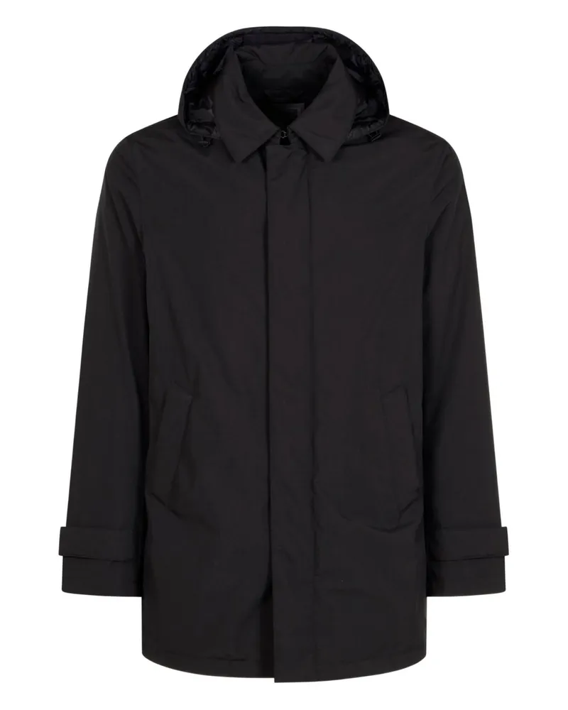 Herno Midi mit Kapuze -Jacke mit Kapuze Black