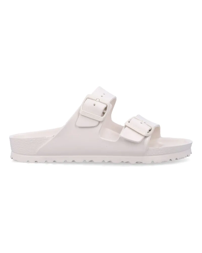 Birkenstock Flat Shoes Eggshell