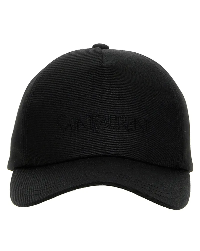 Saint Laurent Baseballkappe „Saint Laurent Black