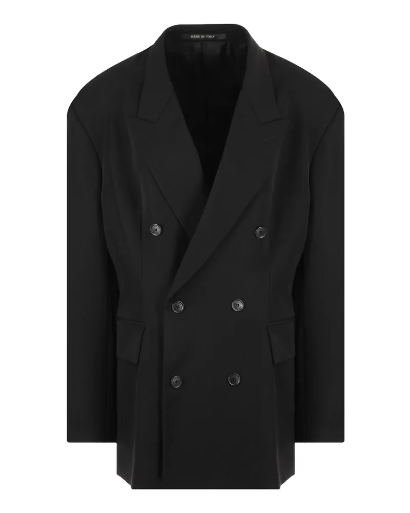 Balenciaga Wolljacke Black
