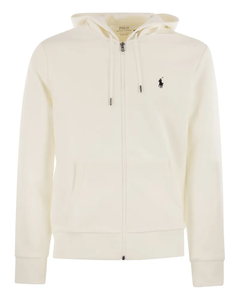 Ralph Lauren Hoodie mit Reißverschluss White