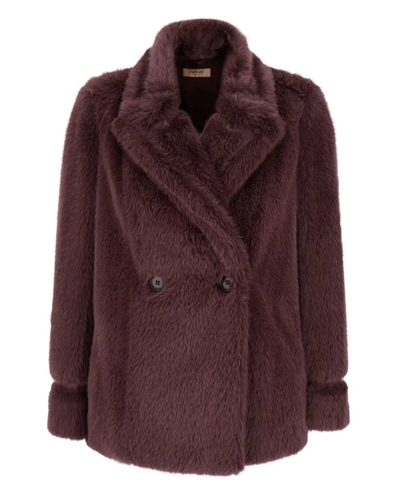 Twin-Set Twin -Set -Schichten lila Purple