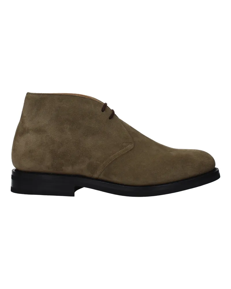 Church's Kirche's Ryder Boots Männer Wildleder Brown/Schlamm -