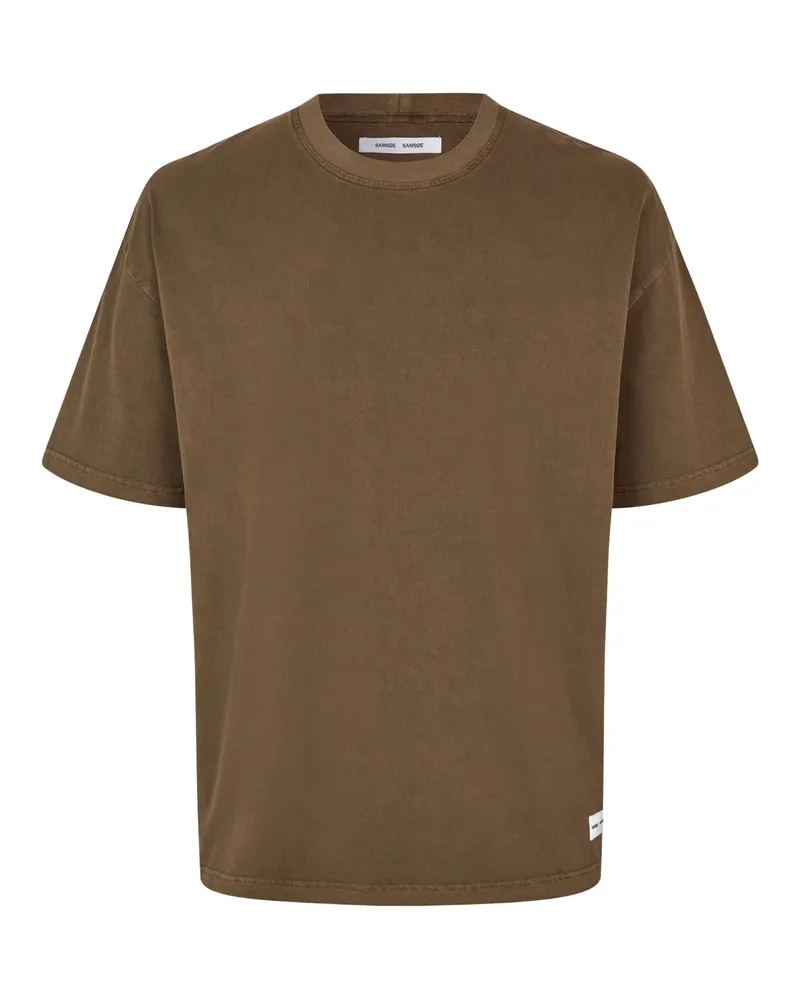Samsøe & Samsøe T -Shirts und Polos Brown Brown