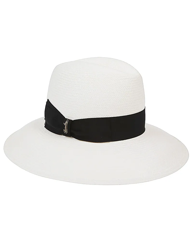 Borsalino Claudette Panama Hut Black