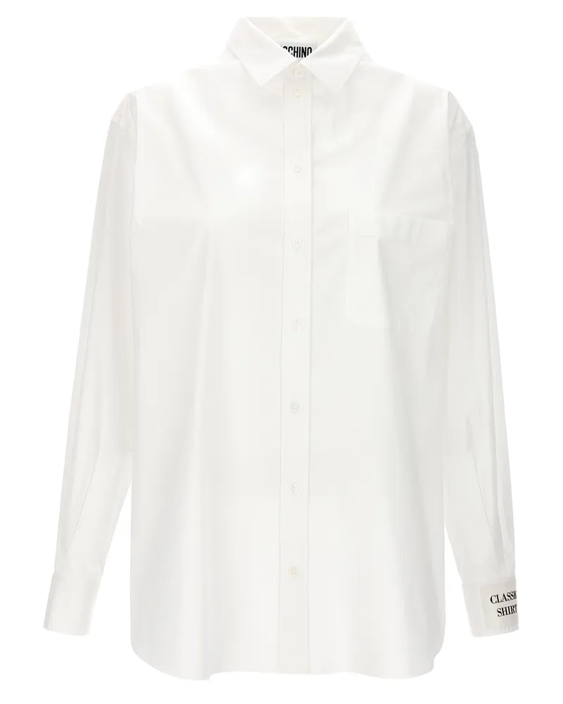 Moschino Poplin -Shirt White