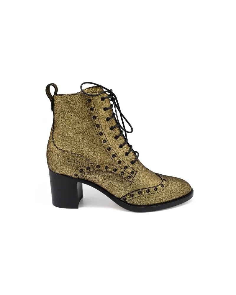 Jimmy Choo Hannah Boots Gold