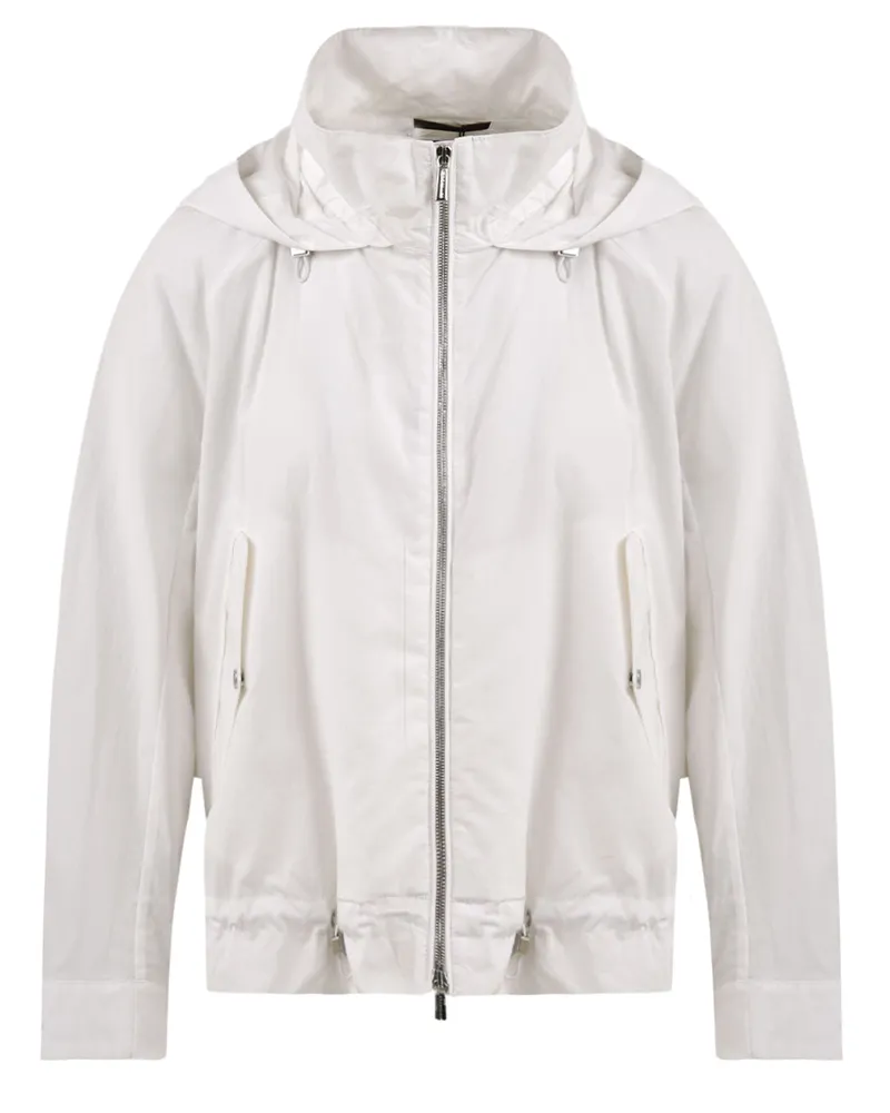 MOORER Mäntel weiß White