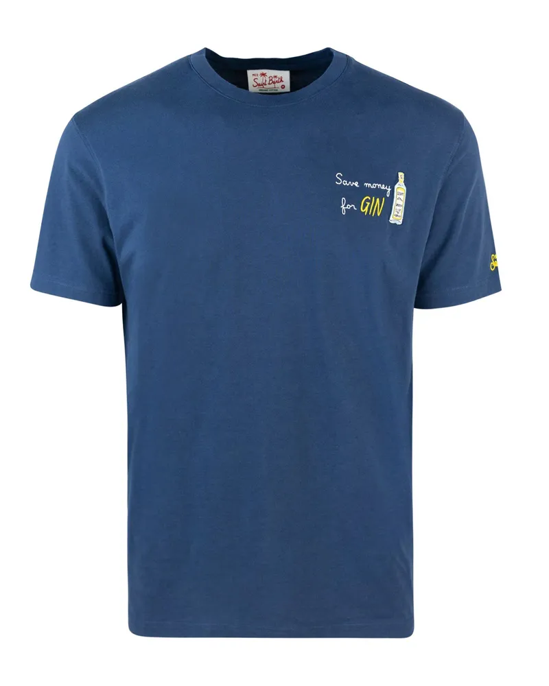 MC2 Saint Barth T Shirt Portofino sparen Sie Geld für Gin Blue