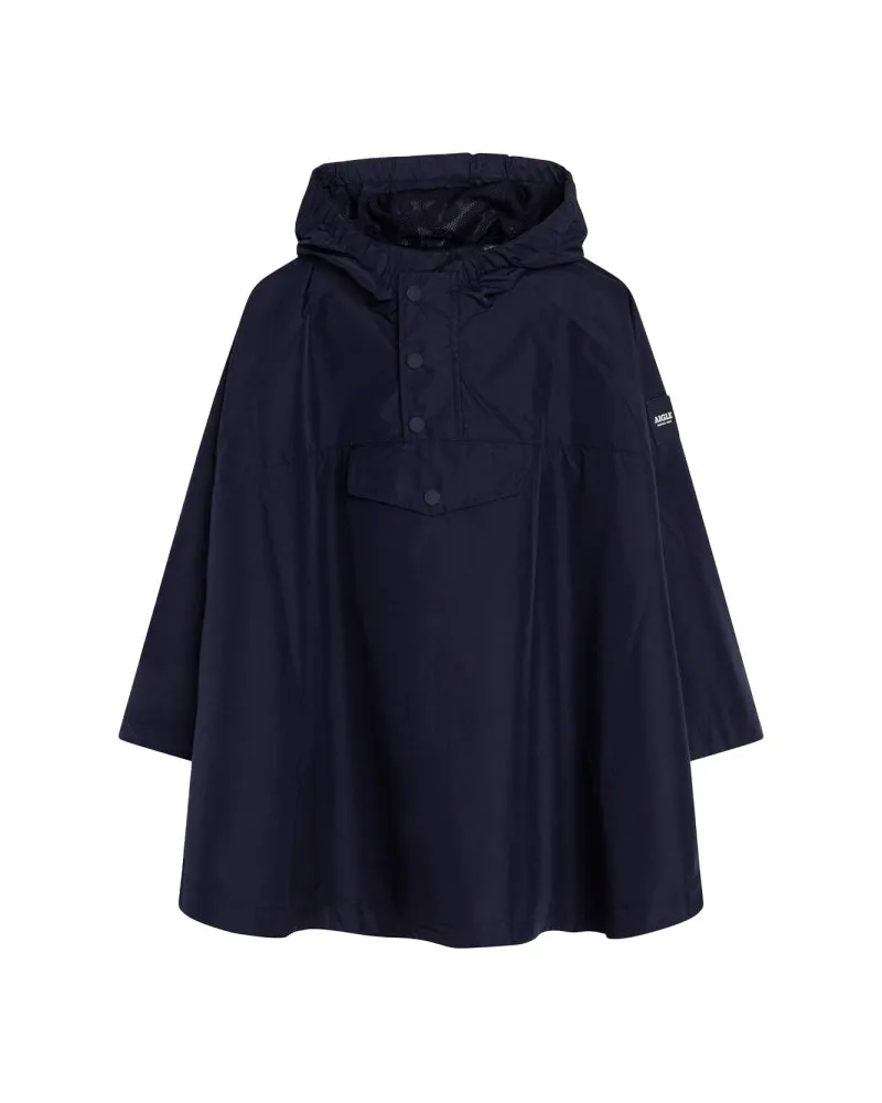 Aigle Poncho Blue