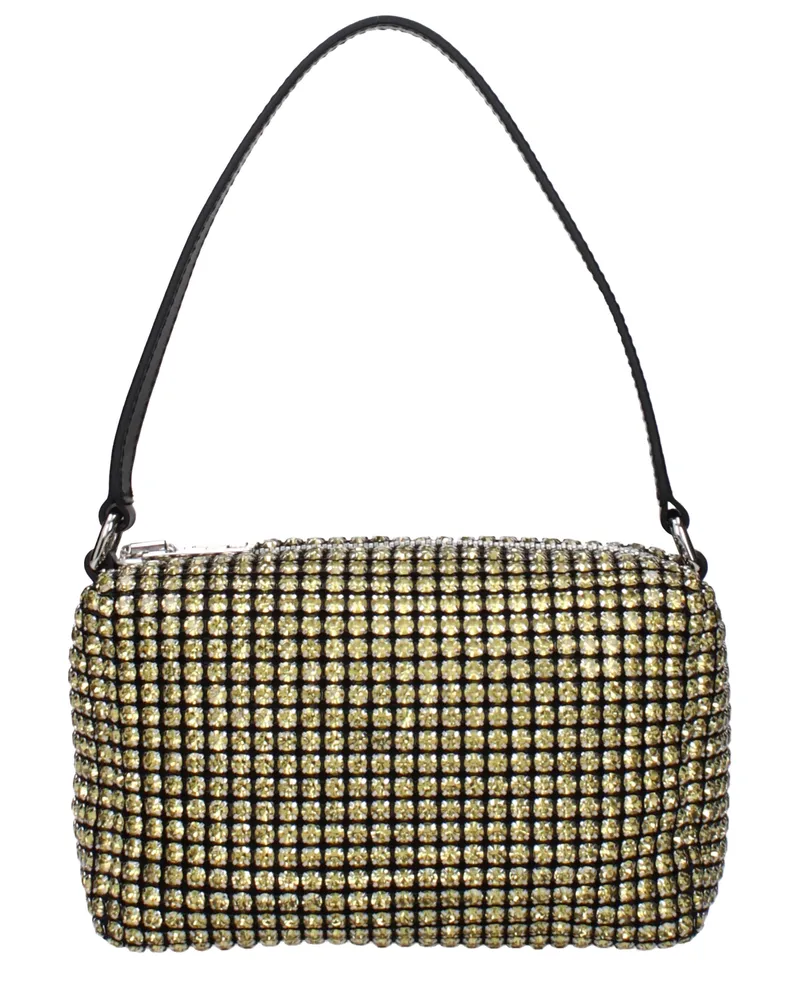 Alexander Wang Handtaschen Damens Strass Gelb/Porzellan -
