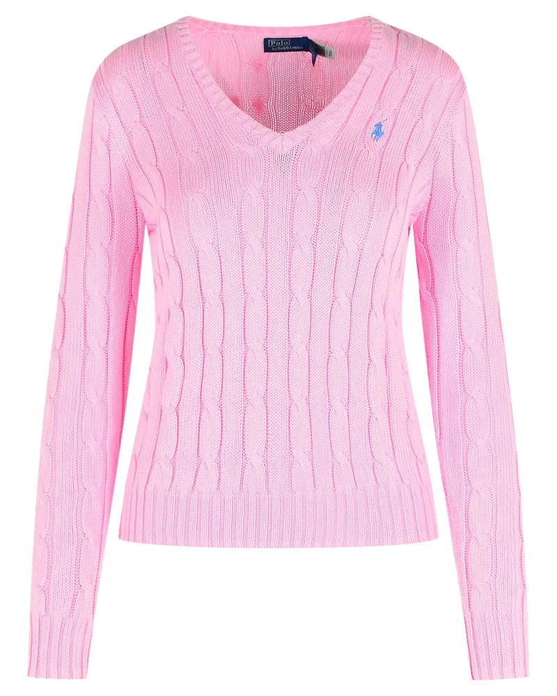 Ralph Lauren Rosafarbener Baumwollpullover „Kimberly“ von Pink