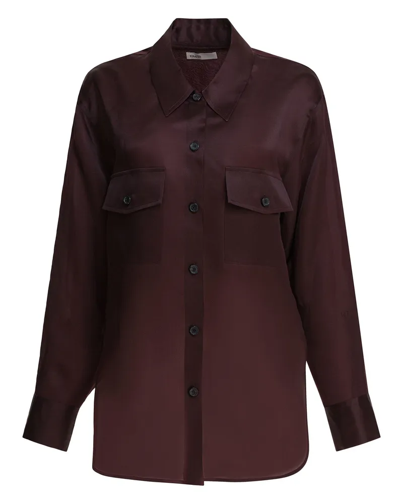 KHAITE Matteo“-Shirt Bordeaux