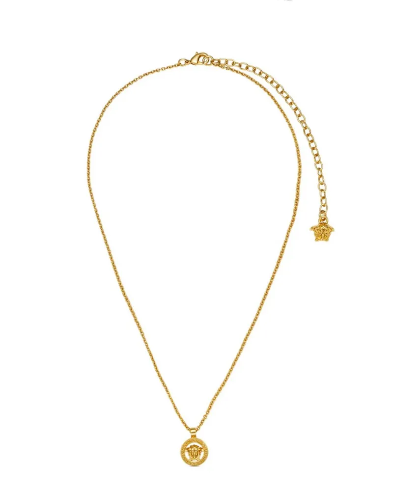 Versace Medusa Anhänger Halskette '95 Gold