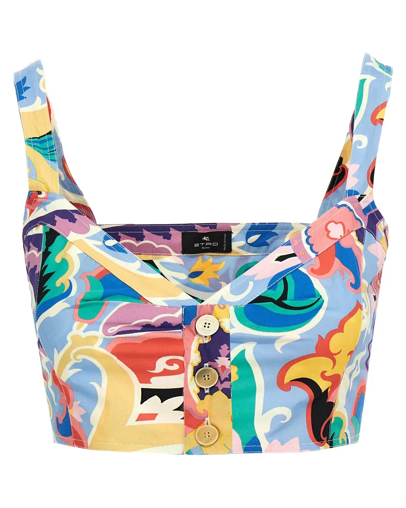 Etro Top Paisley Multicolor