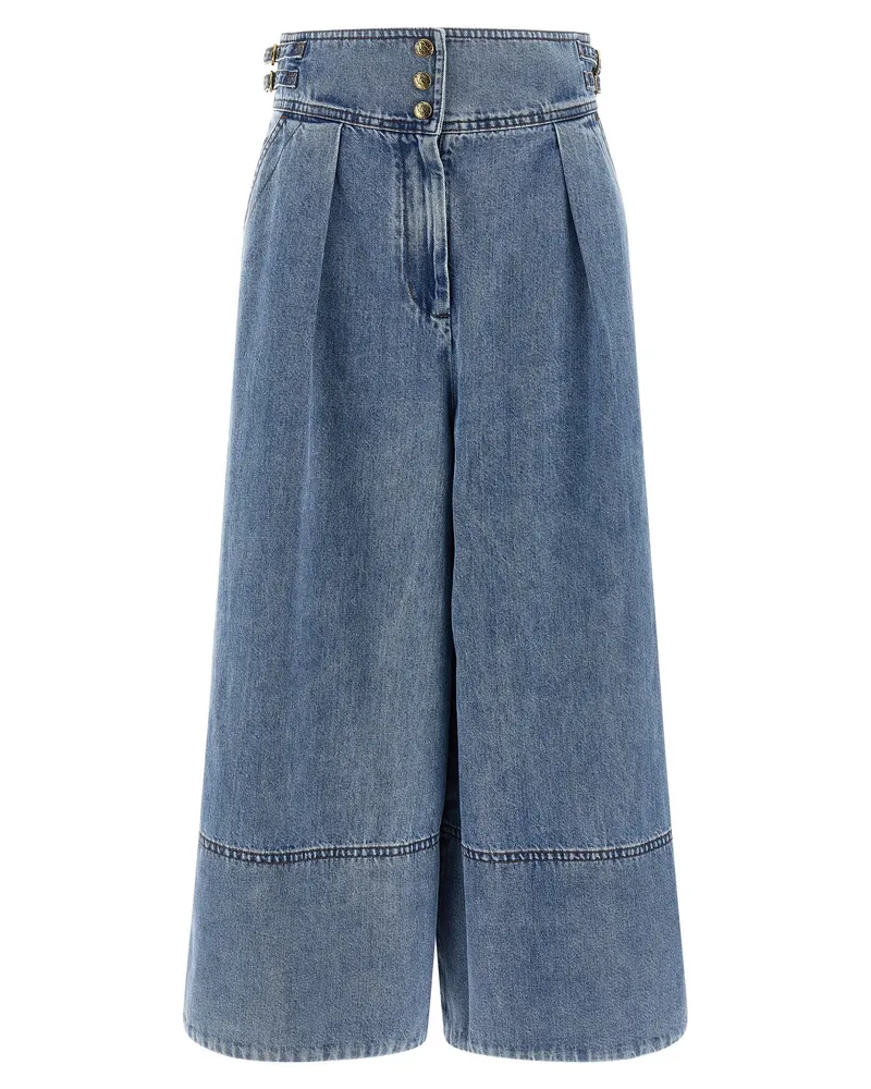 Zimmermann Denim Culotte' Jeans Light