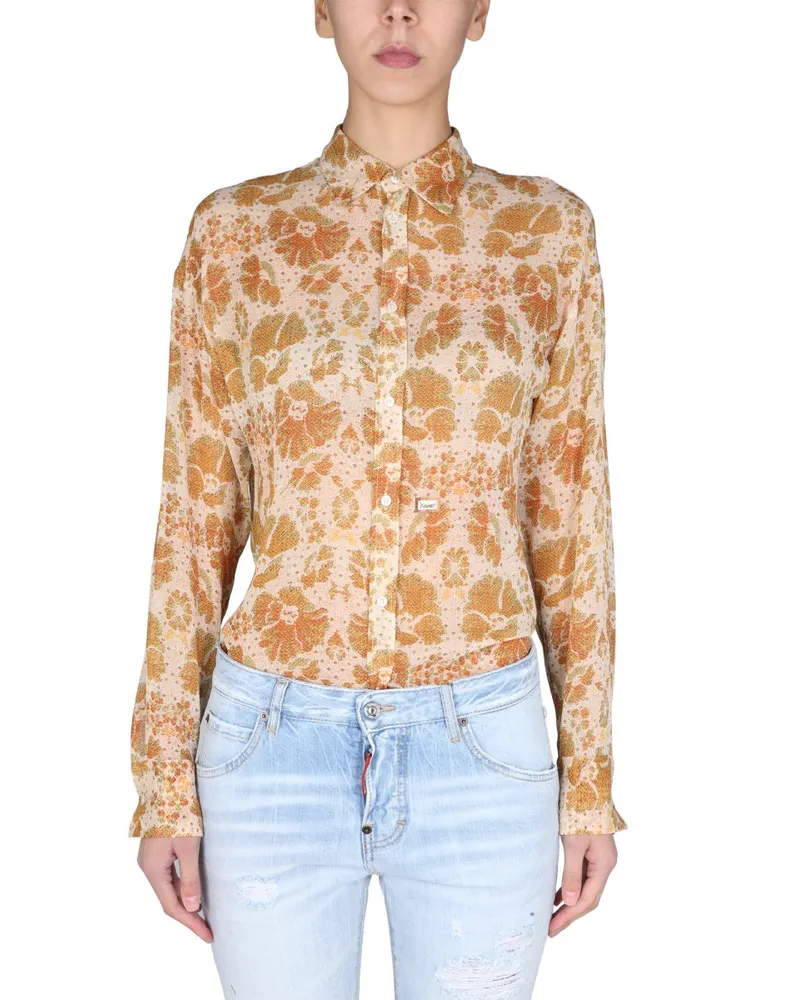 Dsquared2 Crepe -Shirt Multicolour