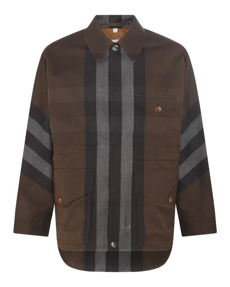 Burberry Parka -Jacke Braun