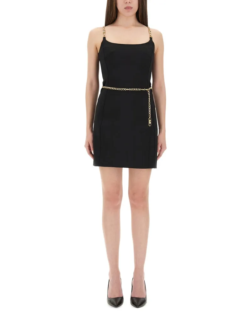 Michael Kors Michael von Michael Kors Bustier Minikress mit Gürtel Black