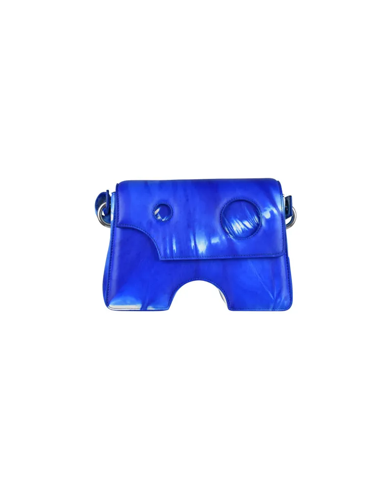 OFF-WHITE Burrow 22 Umhängetasche Blue