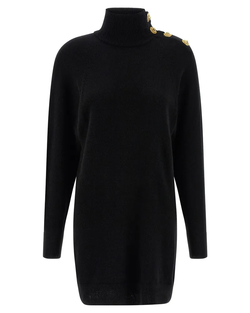 Balmain Pulloverkleid Black