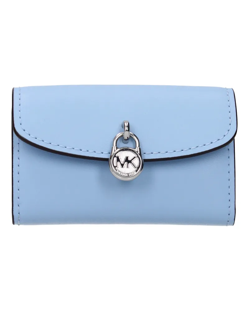 Michael Kors Lyra Damens Geldbörse Celeste/Soft Sky Leder -
