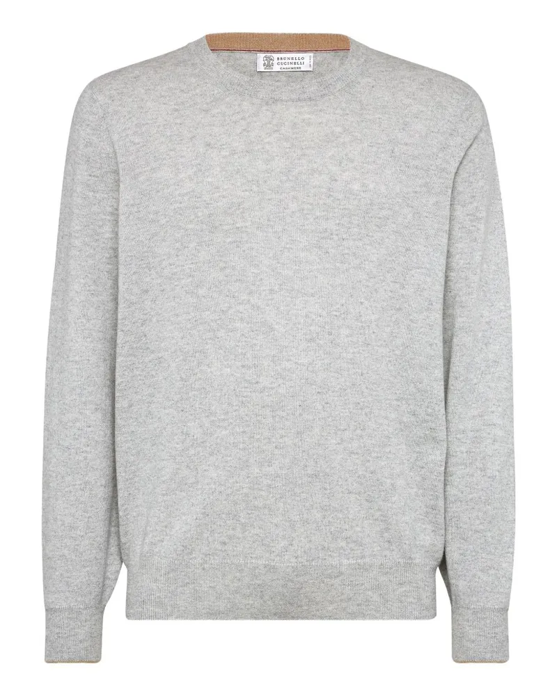 Brunello Cucinelli Pullover grau Grey