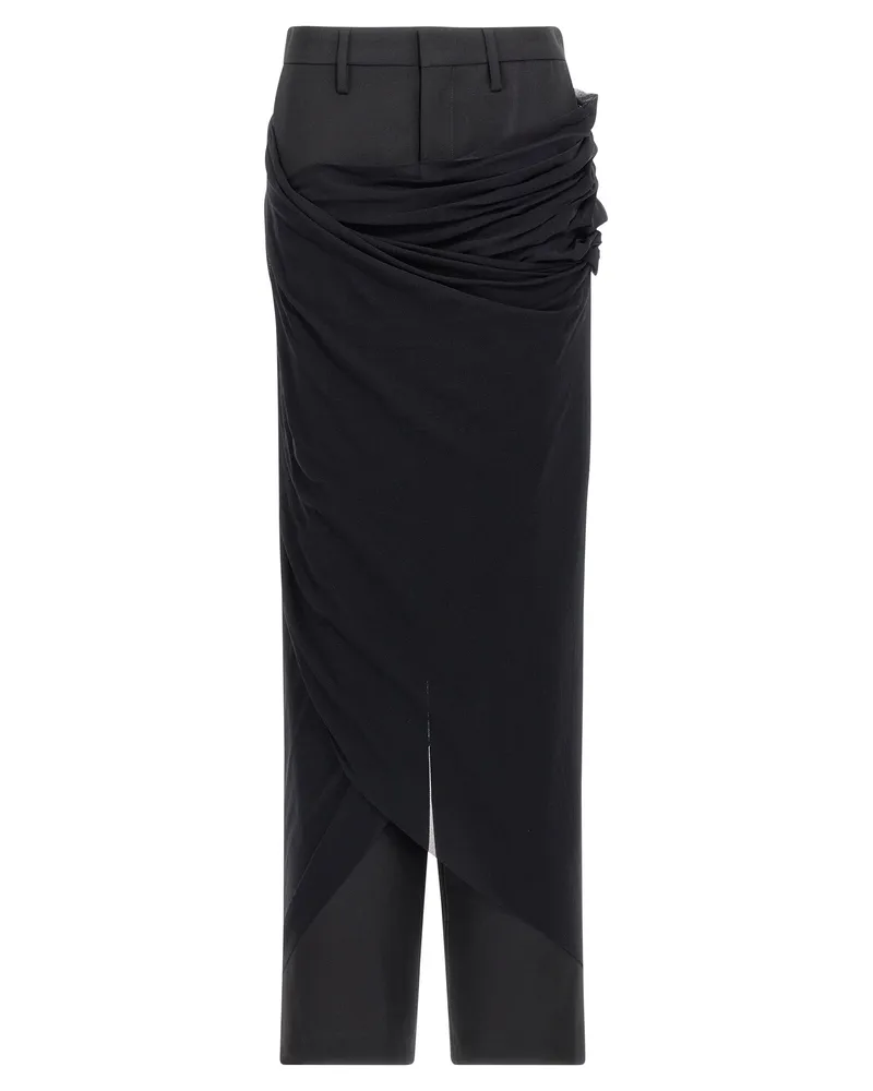 Jean Paul Gaultier Wollhose Black