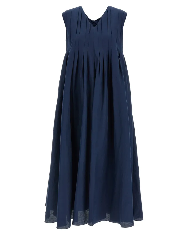 Max Mara Piega' Kleid Blue