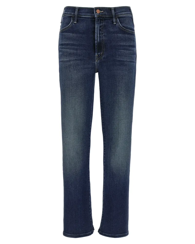 Mother Mutter 'The Hustler Knöchel' Jeans Blue