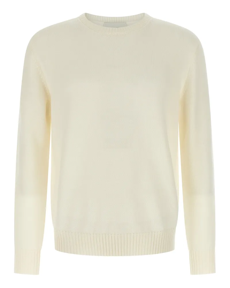 Ballantyne Merino Pullover White