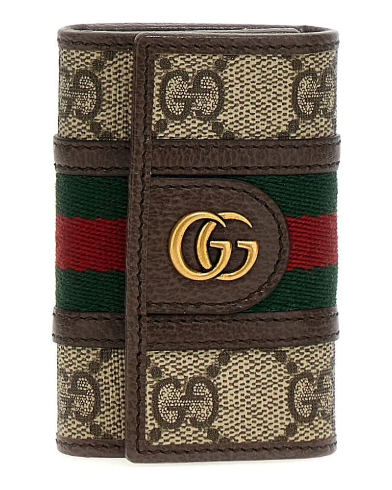 Gucci Schlüsselanhänger „Ophidia Gg Brown