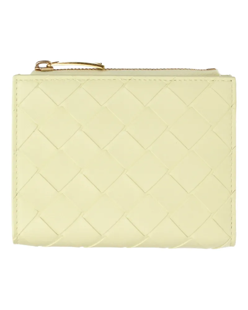 Bottega Veneta Gelbes Leder Damens Geldbörse -