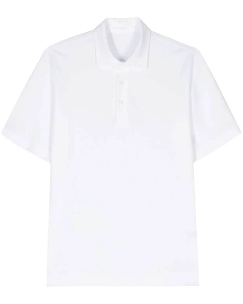 CIRCOLO 1901 Klassisches Pique Polo -Shirt White