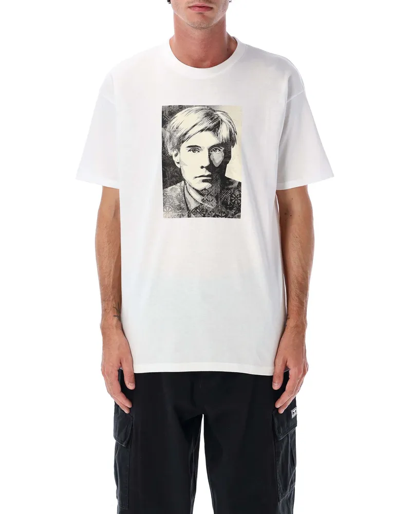 Obey Gehorchen T -Shirts und Polos weiß White