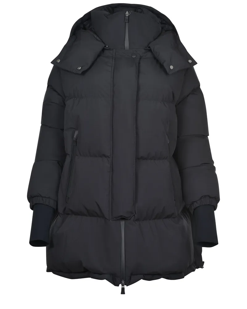 Herno Down Jacke aus Nylon Black