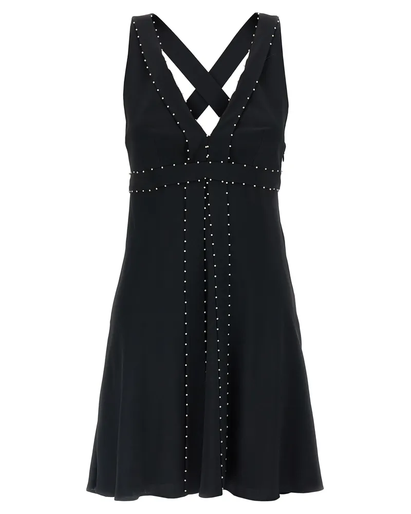 Giovanni Bedin Perlenkleid Black