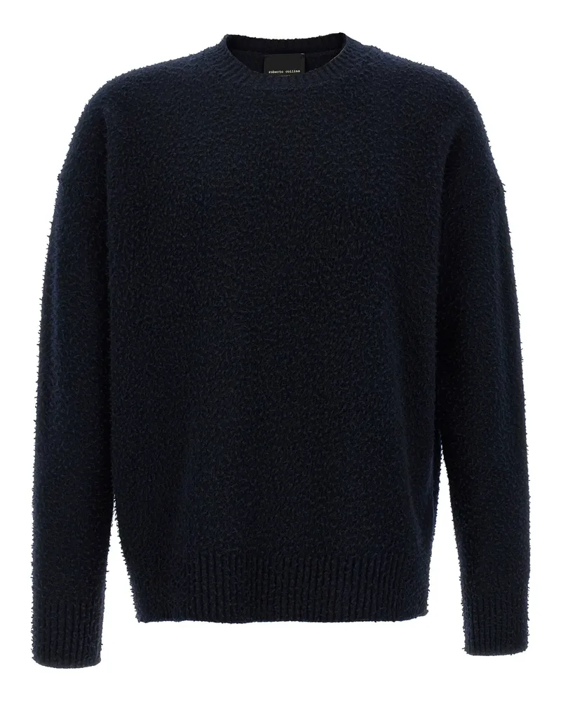 Roberto Collina Casentino Pullover Blue