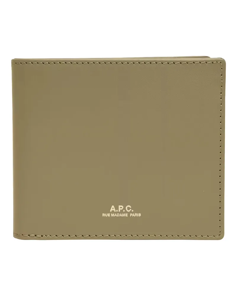 A.P.C. Brieftaschen grün Green