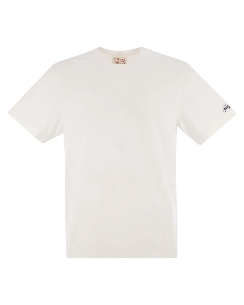 MC2 Saint Barth Dover Baumwolltrikot T -Shirt White