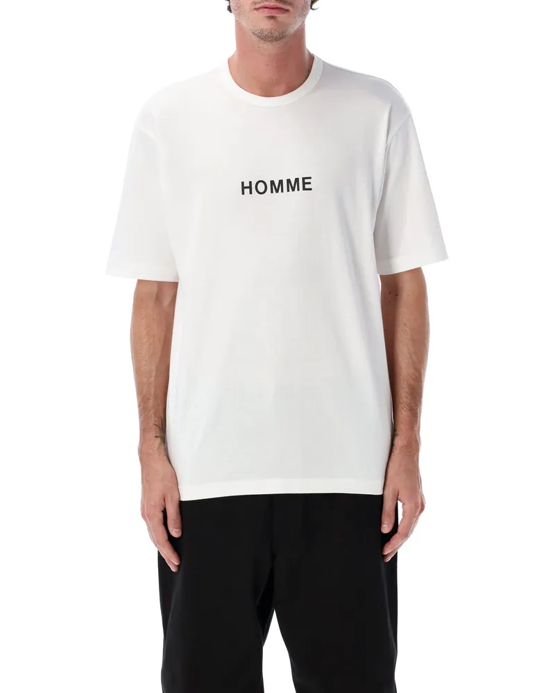 Comme des Garçons T -Shirts und Polos White White