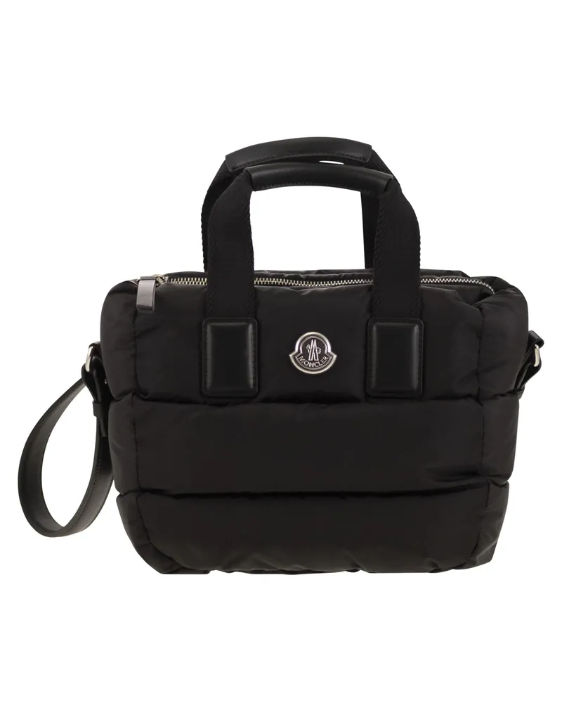 Moncler Mini Caradoc Water Repellent Tote Bag Black