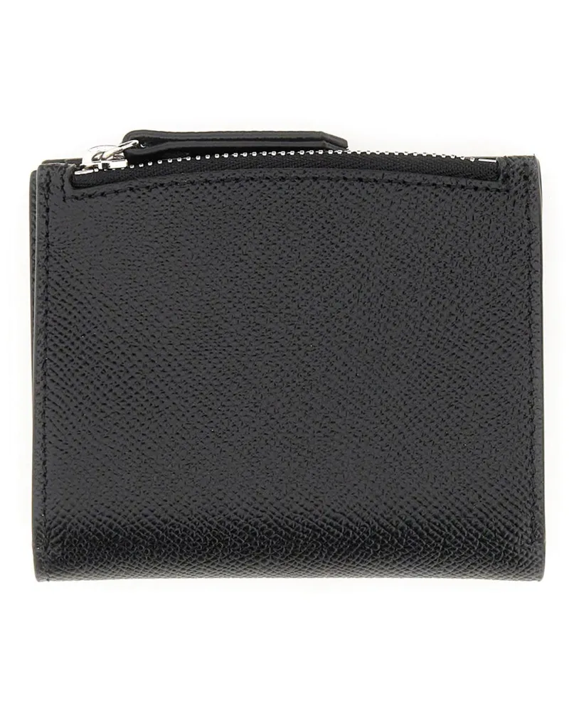 Maison Margiela Portafoglio Con -Logo Black