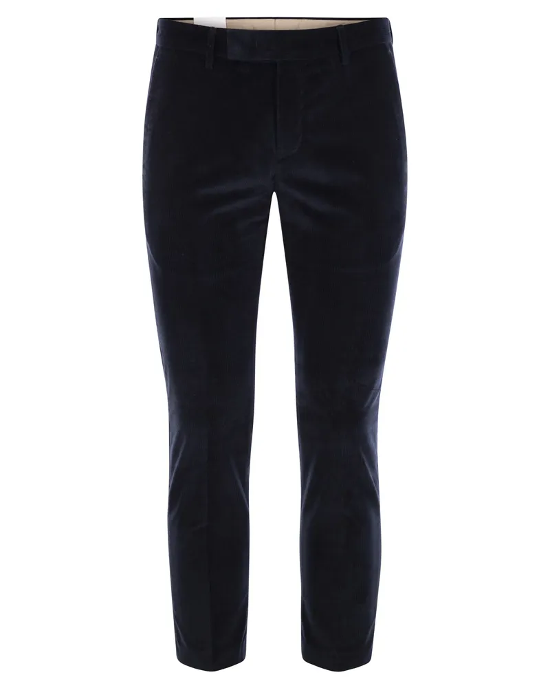 PT TORINO Velvet Milleraies Hosen Blue