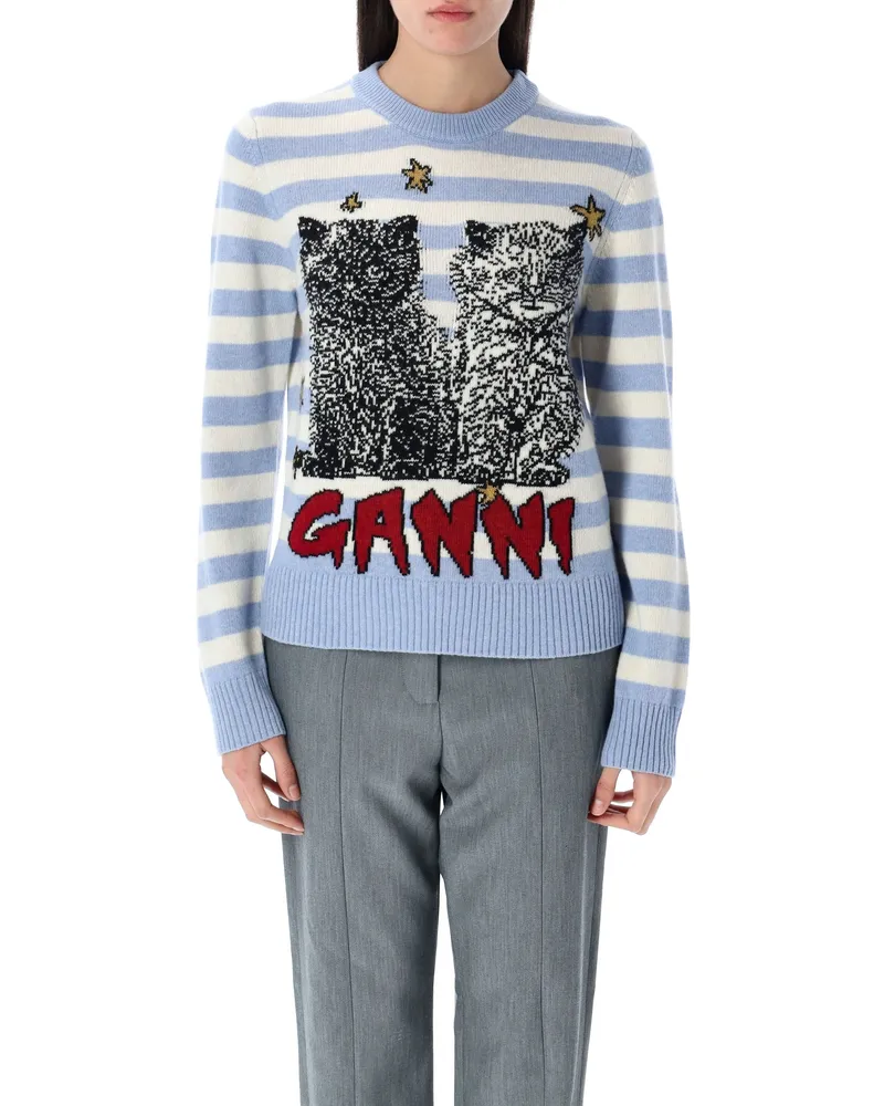 Ganni Pullover Stripe